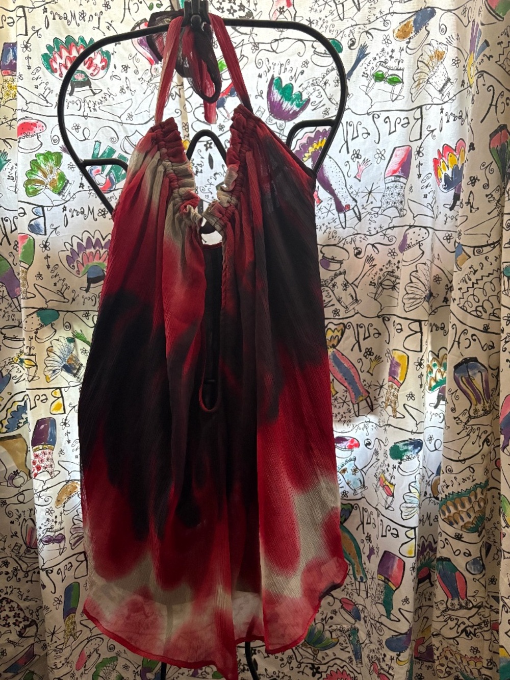 Dimti halter back tunic.